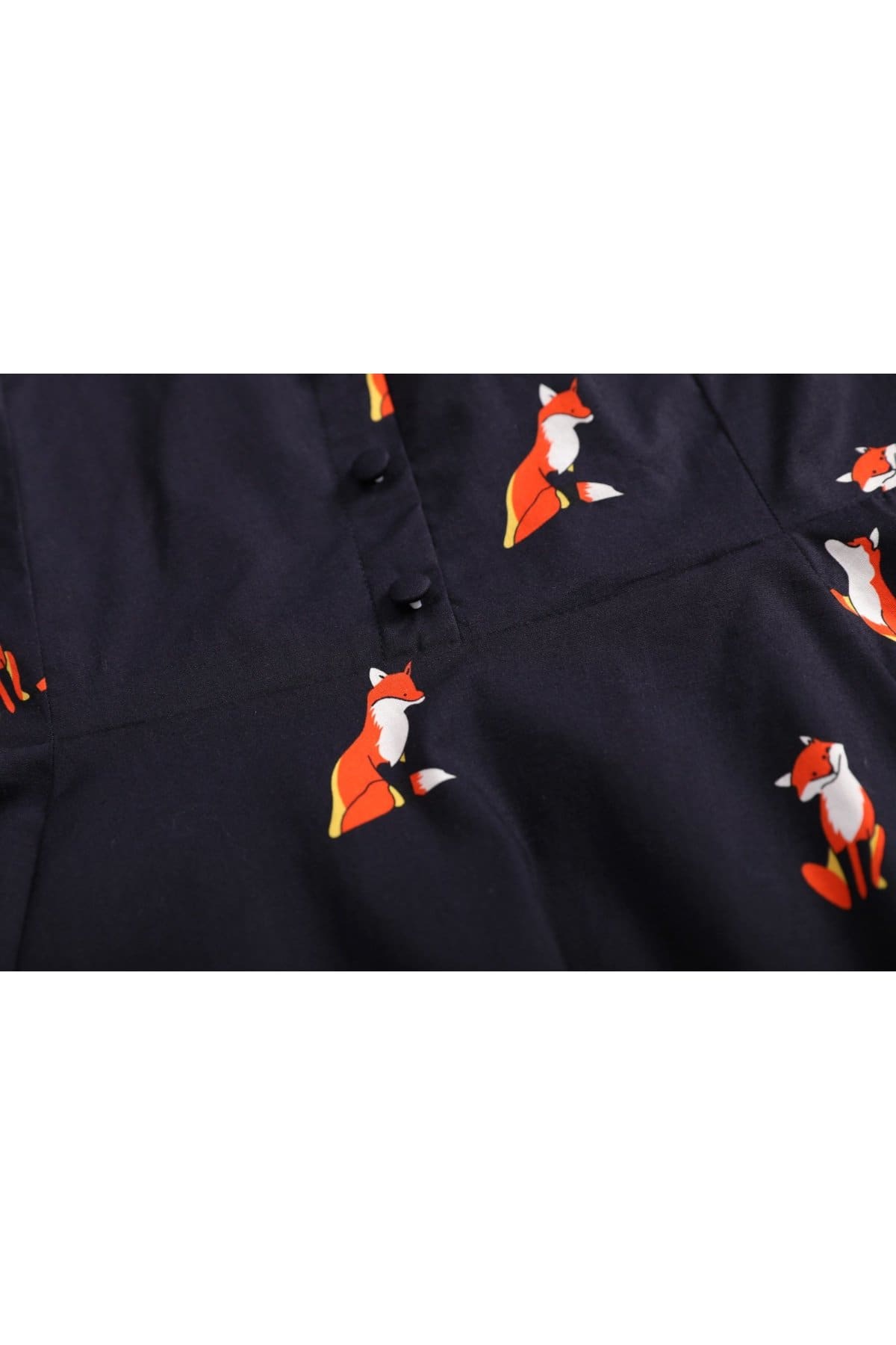 Foxy Lady Collared Vintage T Shirt Cotton Dress